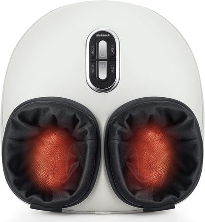 Nekteck Shiatsu Foot Massager with Heat [2026 Upgraded], 3 Modes Deep Kneading Therapy Air Compression, Feet Massage for Plantar Fasciitis, Relaxation Gifts for Men Women Mom Dad Birthday