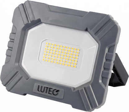 LUTEC 3500LM LED Work Light, Rechargeable Magnetic Work Lights with Stand, Portable 5000K Flood Light for Car Repair, Fishing, Camping, Emergency, Hiking, 3 Modes