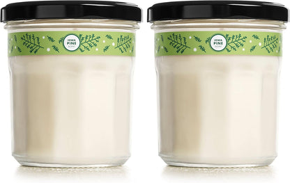 MRS. MEYER'S CLEAN DAY Lavender Soy Candle, Garden-Inspired Aromatherapy Homekeeping, 35 Hour Burn Time, Made with Essential Oils, 7.2 oz Large Glass Jar Candles (Pack of 2)