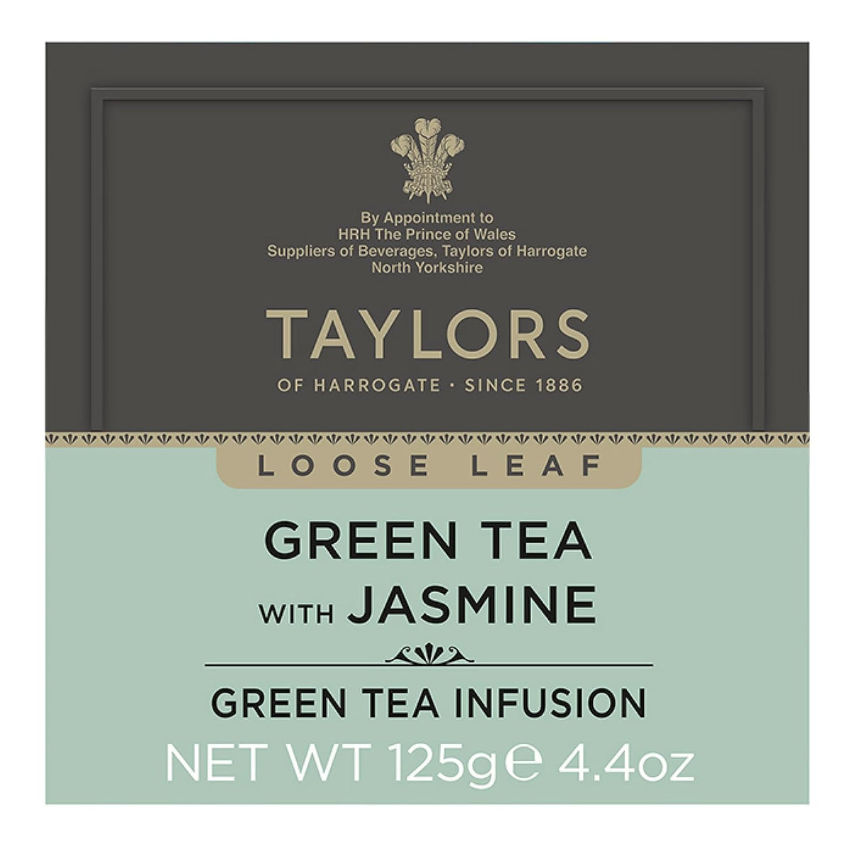 Taylors of Harrogate Green Tea with Jasmine, 4.41 oz (Pack of 1)