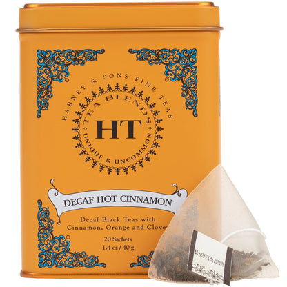 Harney & Sons HT Cherry Blossom Green Tea, 20 Sachets in Tin