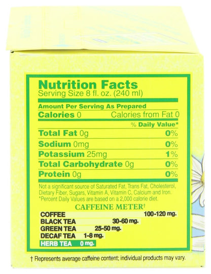 Bigelow Cozy Chamomile Herbal Tea,Caffeine Free Tea with Chamomile Flowers, 100 Count Box (Pack of 1)