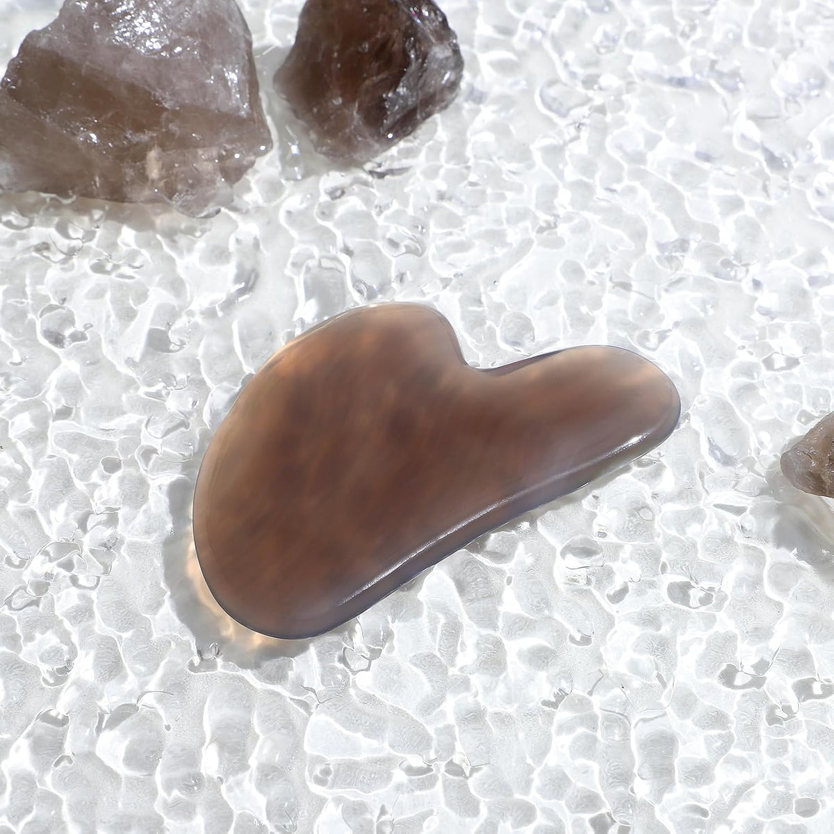 rosenice Gua Sha Facial Tools Guasha Tool Gua Sha Jade Stone Manual Massage Sticks for Jawline Sculpting and Puffiness Reducing for Face Body Tensions Reduce Festive Gifts