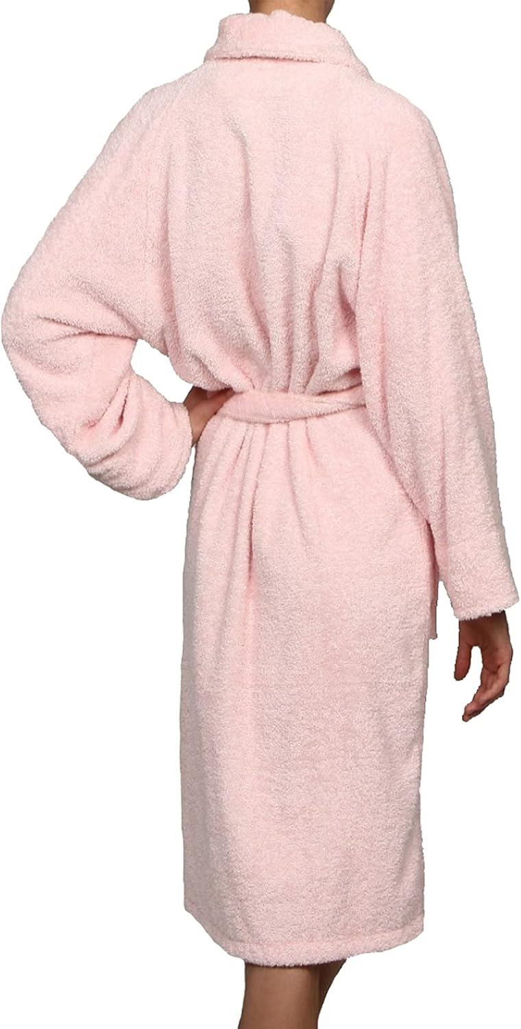 Cotton Unisex Terry Robe, Soft And Absorbent Robes For Men And Women, Bathroom Accessories