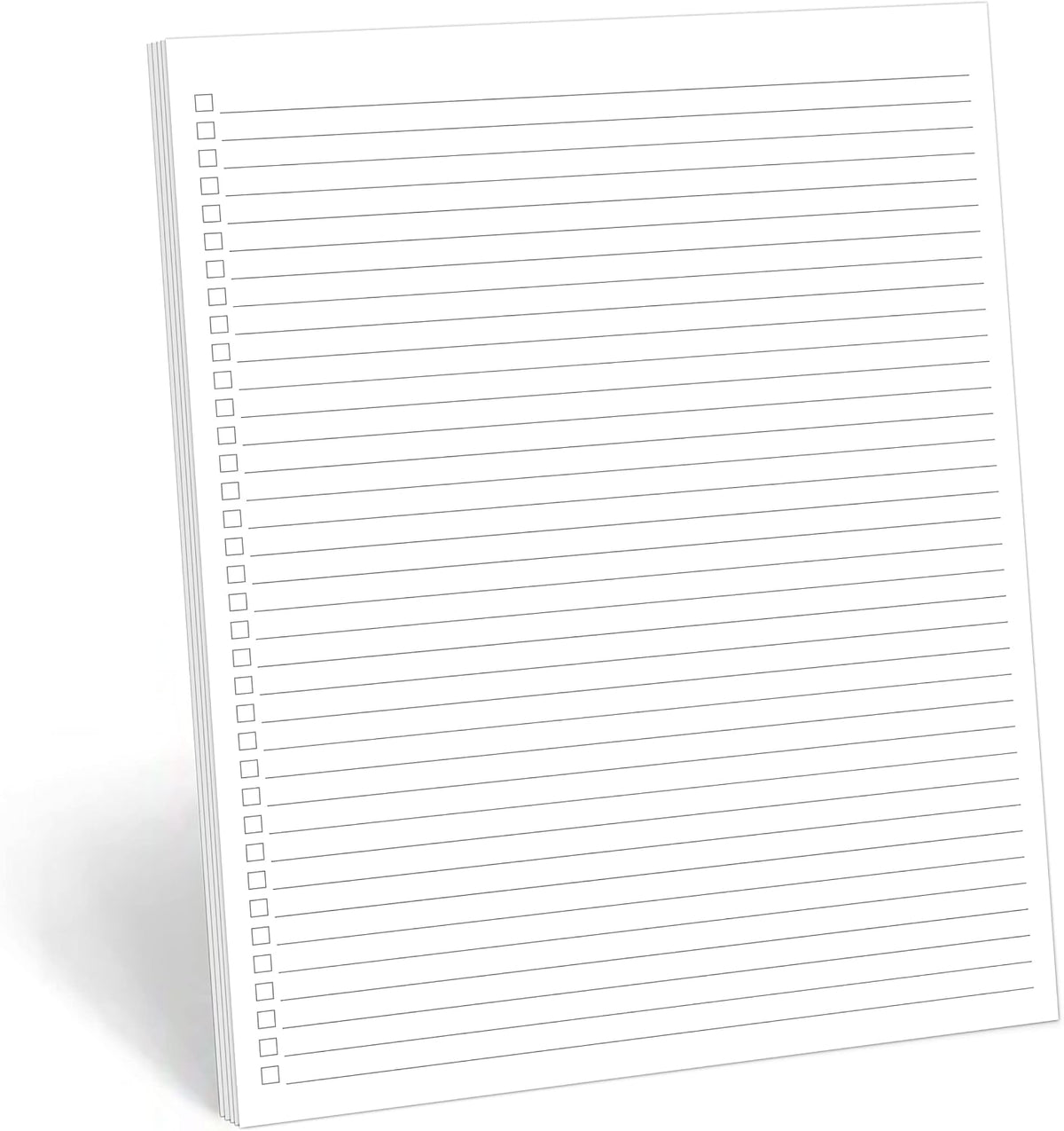 321Done Checklist Notepad, 5.5x8.5 Inches, 50 Sheets, To Do List
