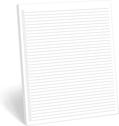 321Done Checklist Notepad, 5.5x8.5 Inches, 50 Sheets, To Do List