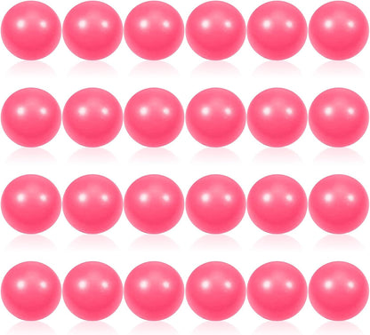 24 Pcs White Foam Stress Ball Squeeze Stress Relief Balls for Kids and Adults Hand Exercise Sensory Relief Toys for Anxiety ADHD Autism （White）