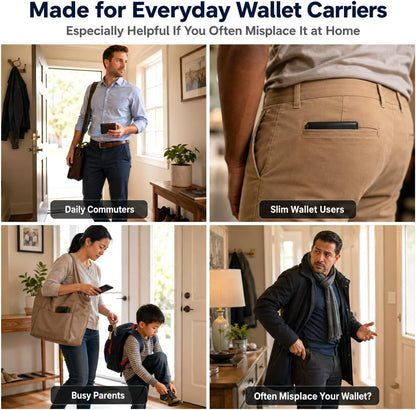 Wallet Finder Card for iPhone: Loud Enough to Hear Under Couch