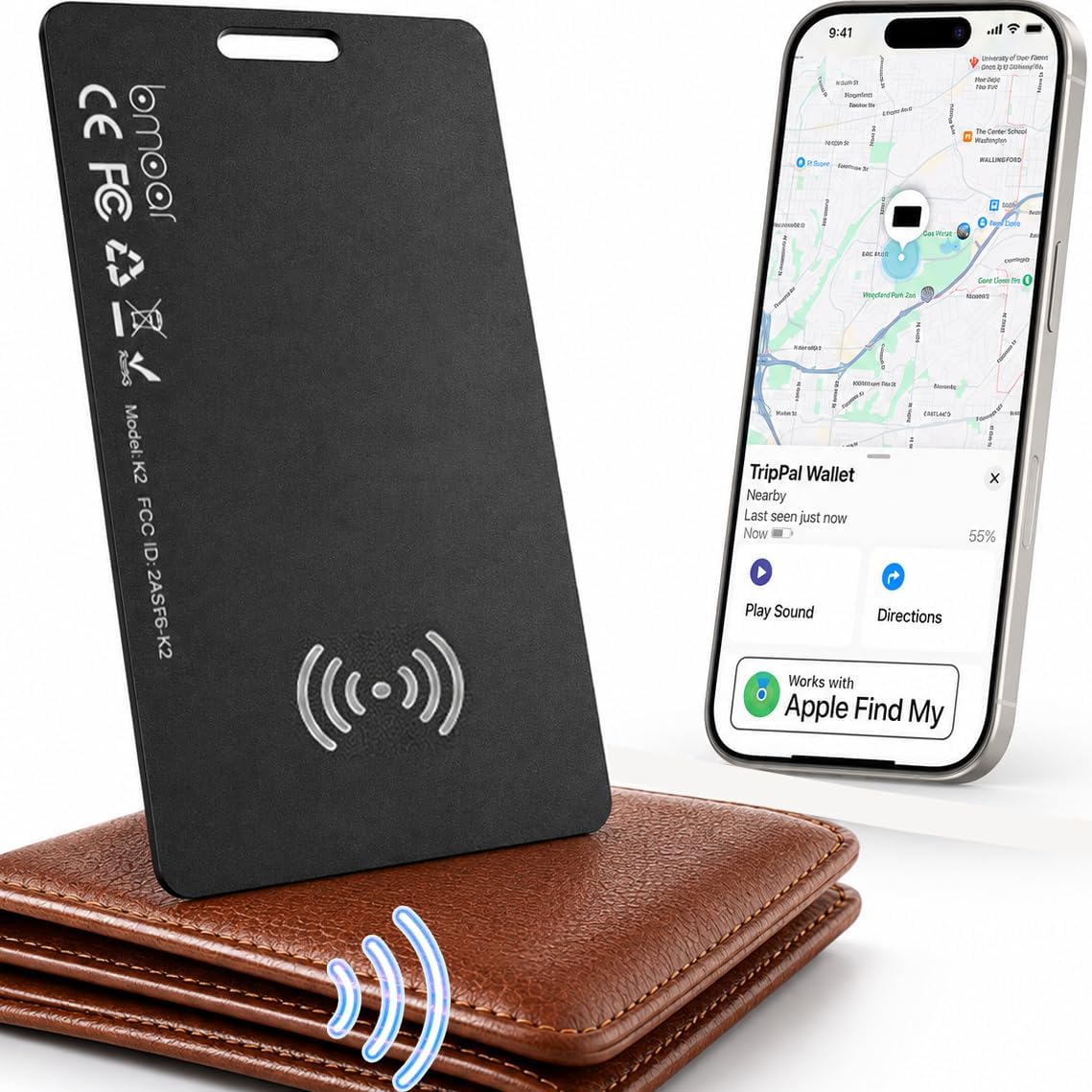 Wallet Finder Card for iPhone: Loud Enough to Hear Under Couch