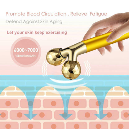 Face Massager Facial Roller Kit