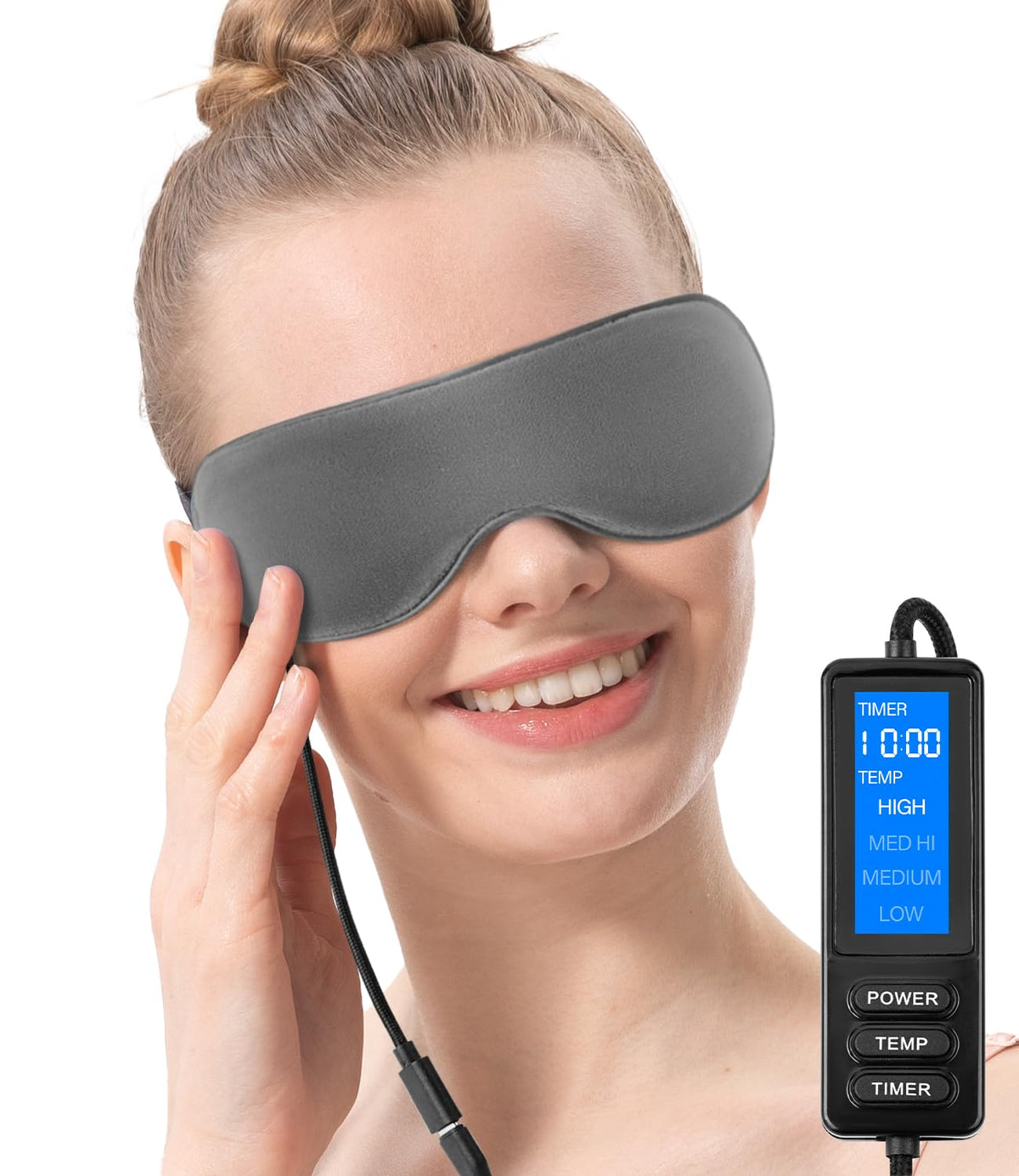 Aroma Season Heated Eye Mask, Warm Eye Compress for Daily Use, Eyelid Warming for Eye Comfort