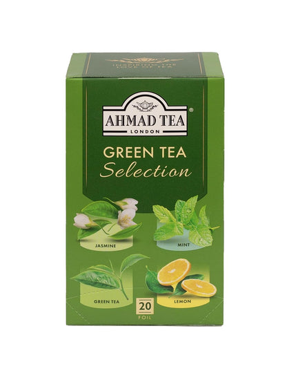 Ahmad Tea Variety Gift Box, 60 Foil Enveloped Teabags, Twelve Teas, 1 Count