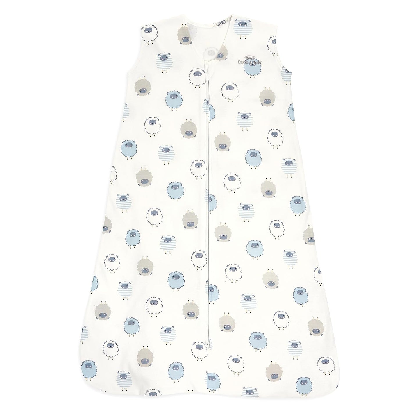 HALO SleepSack, 100% Cotton Wearable Blanket, Swaddle Transition Sleeping Bag, TOG 0.5, Ocean Life, Medium, 6-12 Months