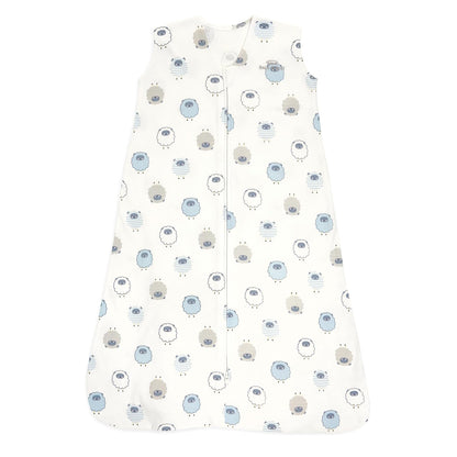 HALO SleepSack, 100% Cotton Wearable Blanket, Swaddle Transition Sleeping Bag, TOG 0.5, Ocean Life, Medium, 6-12 Months