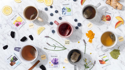 Bigelow Tea Benefits Wellness Teas Variety Pack, 18 Count (Pack of 6)