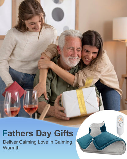 Heating Pad for Neck Shoulders Back, Extra Large Heat Pad for Full Body Relax, Electric Heated Wrap for Seniors, Dad Gifts Fathers Day, Birthday Gifts for Men Women Mom Grandma, ETL Safety Certified