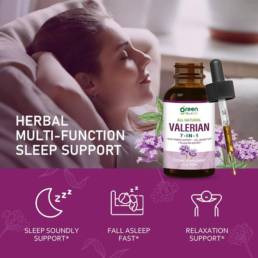 Valerian Root (Valeriana) Extract Sleep Support Drops, 2 oz