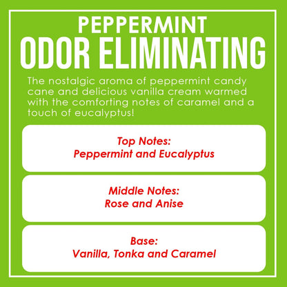 Vanilla Bean Odor Eliminating Highly Fragranced Candle - Eliminates 95% of Pet, Smoke, Food, and Other Smells Quickly - Up to 80 Hour Burn time - 12 Ounce Premium Soy Blend - Colors B
