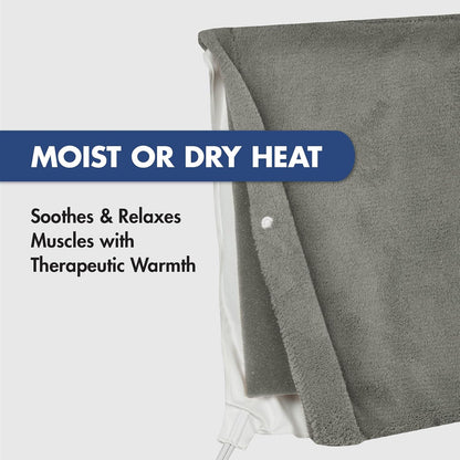 Deluxe Heating Pad Moist/Dry Heat Therapy