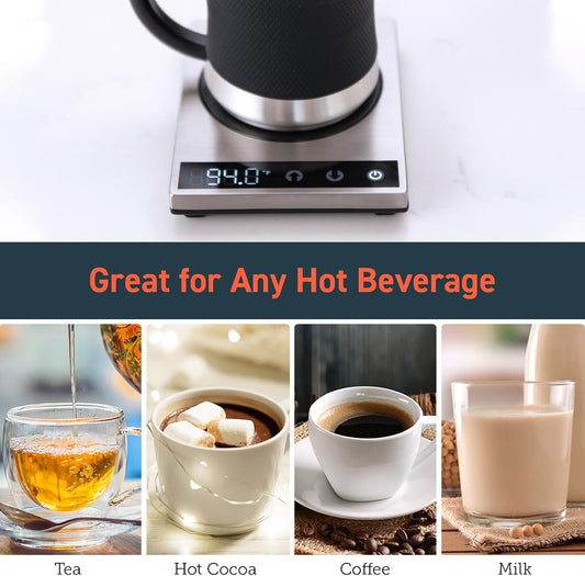 Cosori Coffee Mug Warmer for Desk, Office, 1°F Precise Temperature Control
