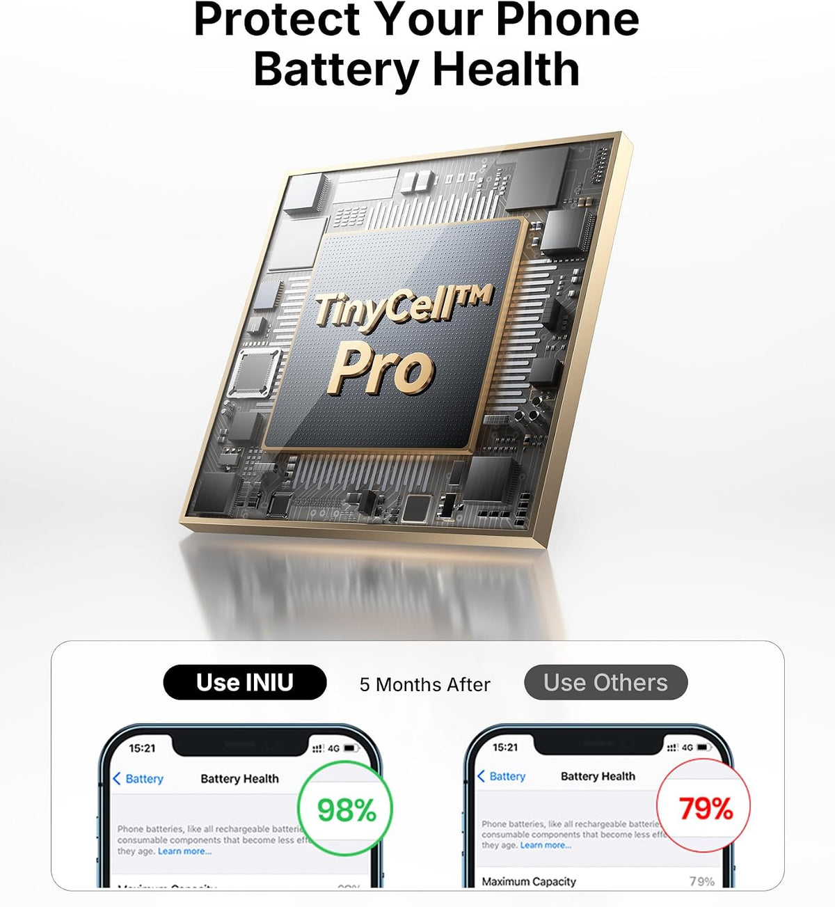 INIU Mini Portable Charger, Small 10000mAh 45W Fast Charging Power Bank