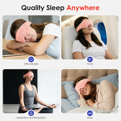 Akakios Heated Eye Mask for Dry Eyes, Microwavable Moist Heat Weighted Eye Masks Warm Compress for Dark Circles and Puffiness, Relief Stye Treatment, with Washable Cover(Pink)