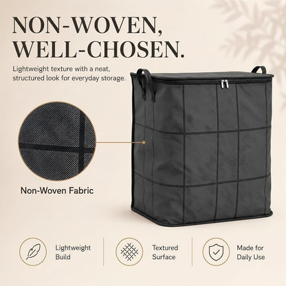 XXL Foldable Storage Bag with Reinforced Handles Portable Moving, L