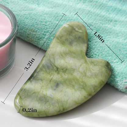 BAIMEI IcyMe Gua Sha Facial Tool for Self Care, Massage Tool for Face and Body, Relieve Tensions,Reduce Wrinkles and Redness, Skin Care Tools for Men Women - Rose Quartz
