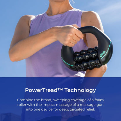 Chirp RPM Rolling Percussive Massager, Deep Tissue Muscle & Back Roller