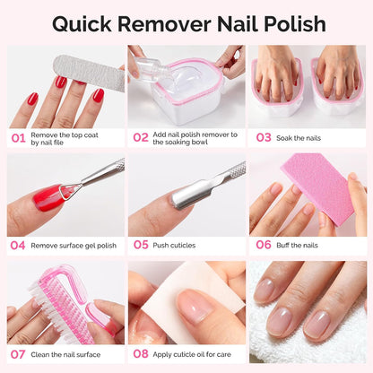 MelodySusie 16Pcs Professional Nail Buffer Kit,Nail Files and Buffers,Nail Buffer Block,Nail Brush, Nail File Buffers Kit for Natural Nails,DIY,Home Use,Salon（100/180 Grit）