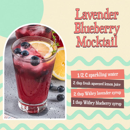 Wäbry Lavender Syrup, 12 FL oz