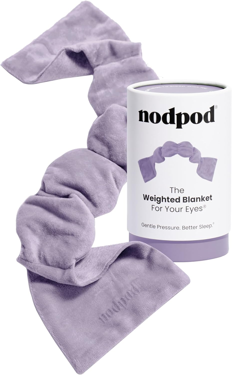 Nodpod Gentle Pressure Sleep Mask | Patented Light Blocking Design for Sleeping, Traveling & Relaxation - Sage