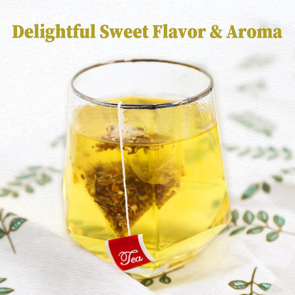 FullChea - Lemon Balm Tea Bags, 100 Count - Pure & Natural Dried Lemon Balm Leaves - Melissa Officinalis - Caffeine-free Herbal Tea for Relaxation - Non-GMO