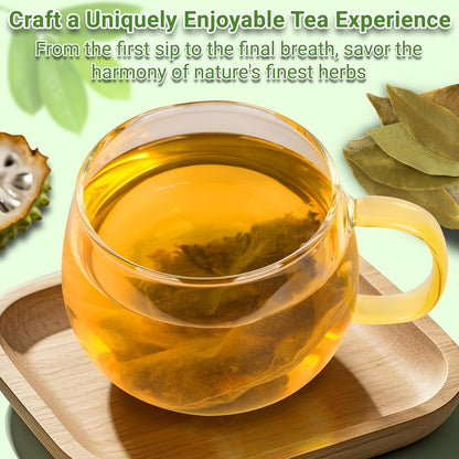 Dandelion Leaf and Root Tea Bag, Natural Dandelion Roasted Herbal Detox Teabag for Liver & Kidney Health, Support Digestion Dandelion Root Tea, Caffeine Free, No Additives（50 Teabags)