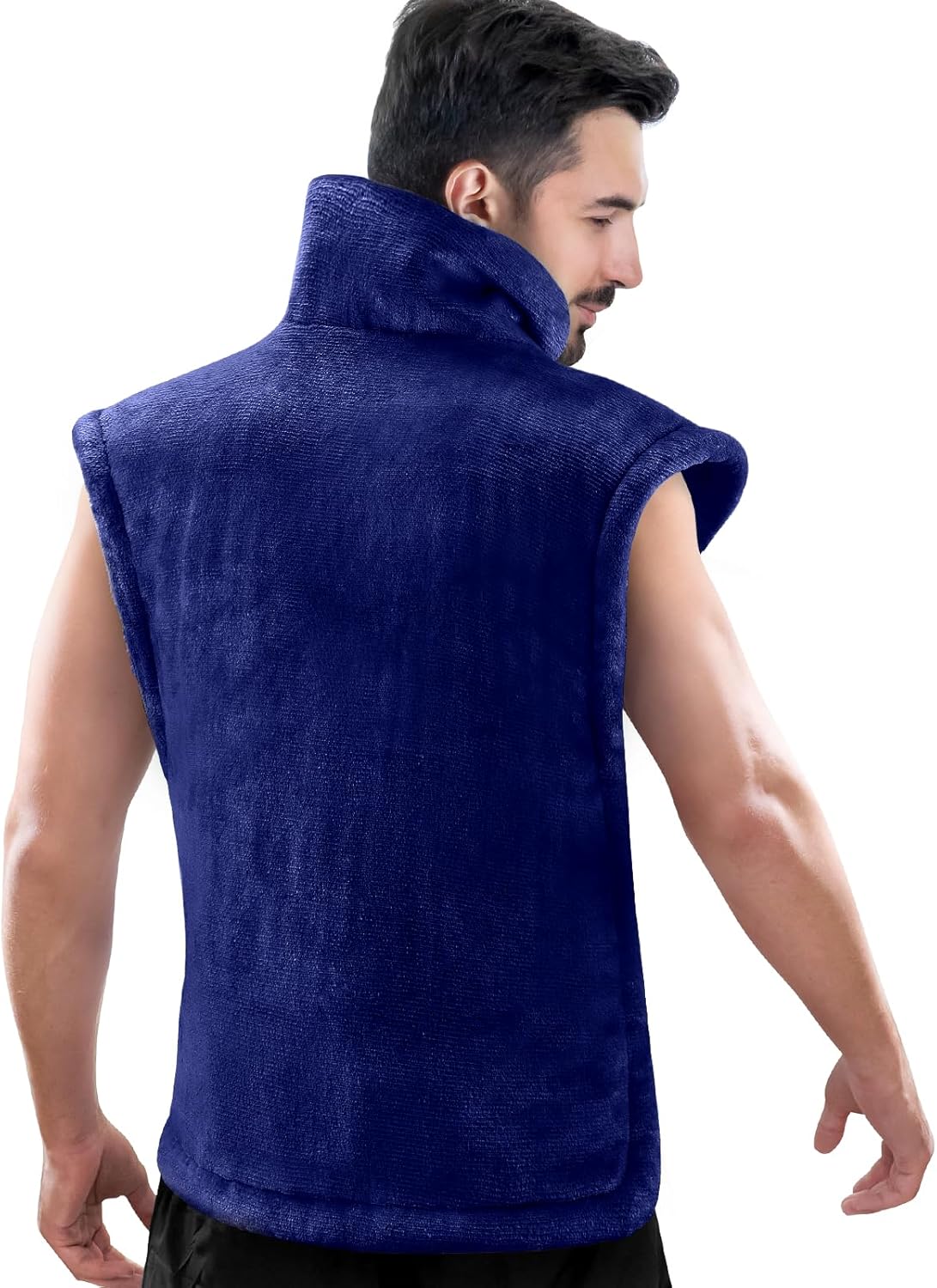 RENPHO Fathers Day Dad Gifts, Electric Heating Pad - 6 Heat Levels for Neck Shoulder and Back, Birthday Gifts for Women Men, Weighted Pad for Snug Fit, ETL Certified, FSA Eligible, 24"x33" Gray