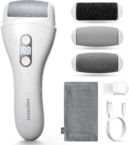 Foot Callus Remover for Feet Rechargeable Waterproof Pedicure Tool for Feet