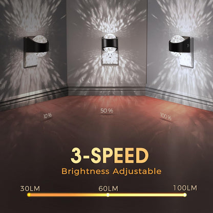 Briignite Night Light,Night Lights Plug into Wall,LED Projector Night Light
