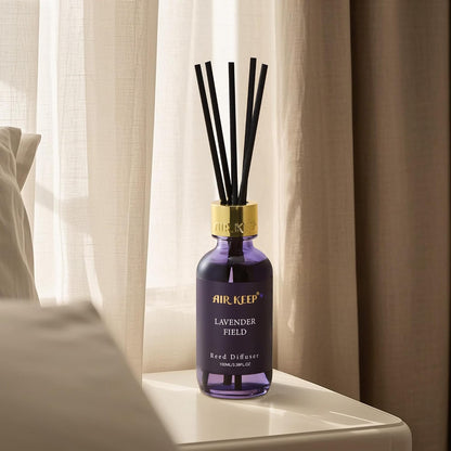 Airkeep Reed Diffuser Oil Set with Reed Sticks,Citrus Aromatherapy Oil Scent Diffuser for Home Office Bathroom Decoration Perfume and Gifts 3.38oz/100ml