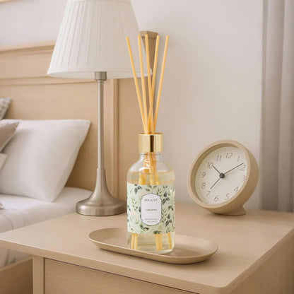 Airkeep Reed Diffuser Oil Set with Reed Sticks,Citrus Aromatherapy Oil Scent Diffuser for Home Office Bathroom Decoration Perfume and Gifts 3.38oz/100ml
