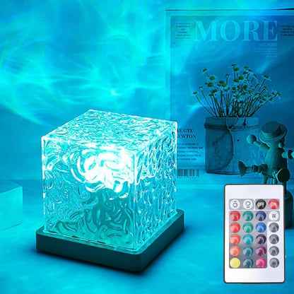 Ocean Wave Projector Light, Water Ripple Mood Lighting Ambient Room Decor