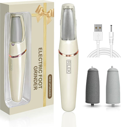 Upgraded Electric Callus Removers for Feet, Electric Foot Callus Remover, Rechargeable Portable Electronic Foot File Pedicure Tools, Professional Pedi Feet Care for Dry/Dead Skin, for Feet & Hands