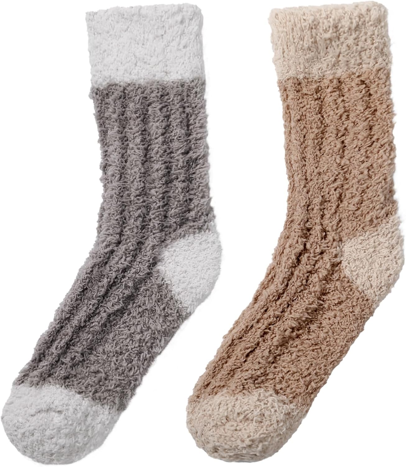 Premillow Womens Fuzzy Socks Fluffy Socks Women Winter Cozy Sock Warm Slipper Home Sleeping Sock for Women
