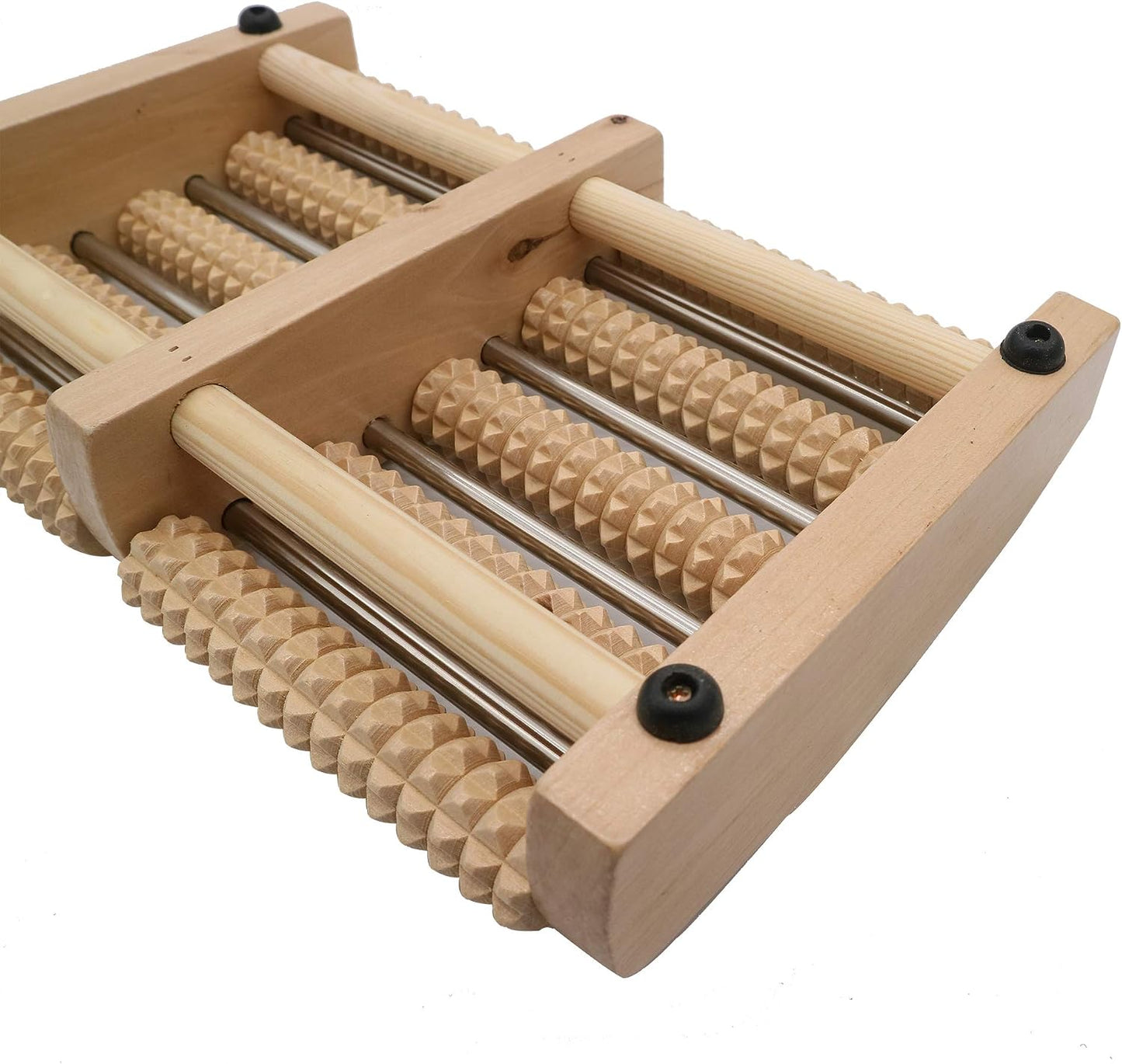 X Large Plantar Fasciitis Wooden Foot Massager Roller Pressure Point Therapy Massager Relieve Arch and Heel Pain Eliminate Muscle Fatigue Promote Blood Circulation