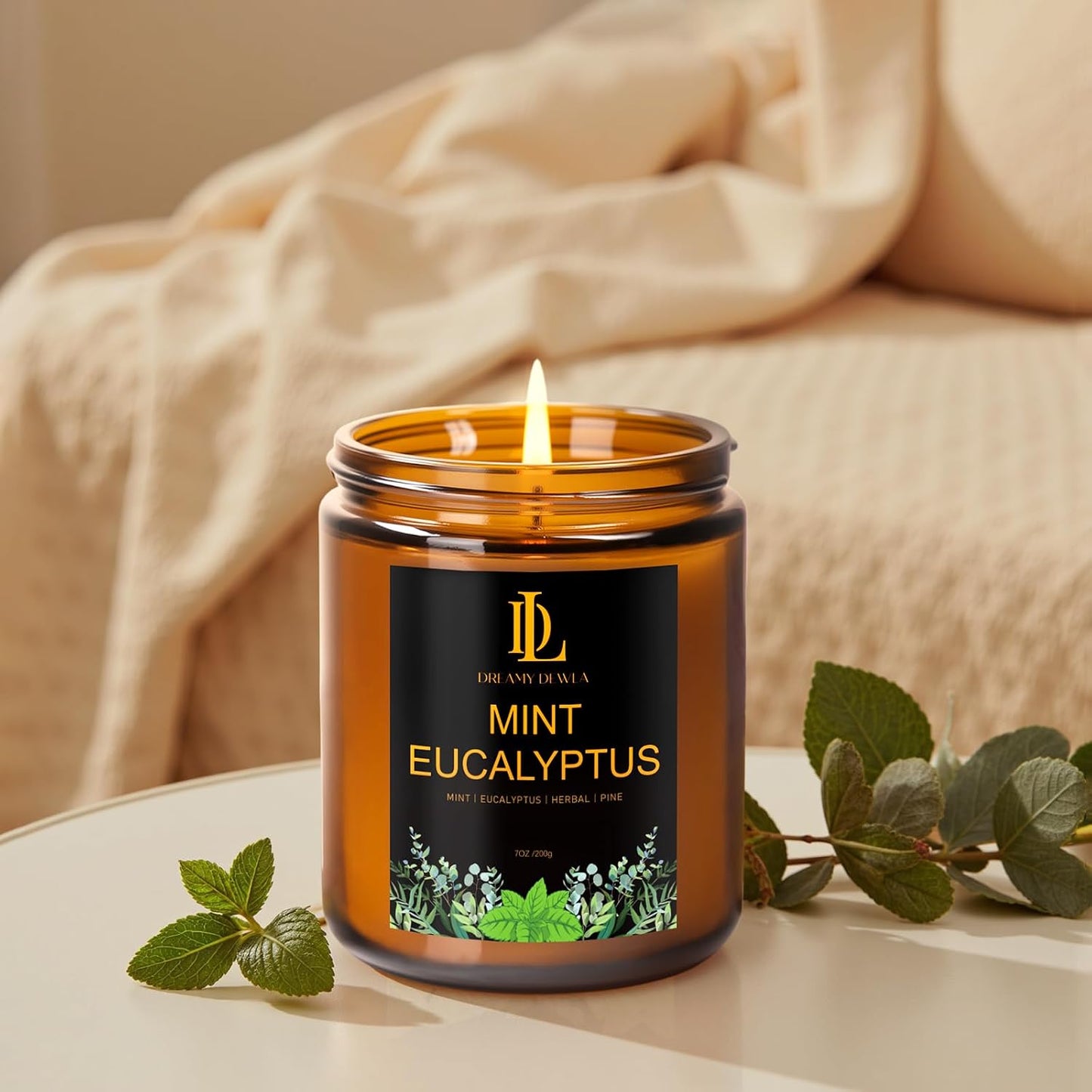 Scented Candles Set, 4 Pack Soy Candles for Home Scented, Candle Gifts for Women Men, 28oz 200 Hours Burn, Scents of Pineapple Cocktail/Coconut Vanilla/Pink Sands/Bahamian Breeze