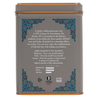 Harney & Sons HT English Breakfast Black Tea, 20 Sachets in Tin
