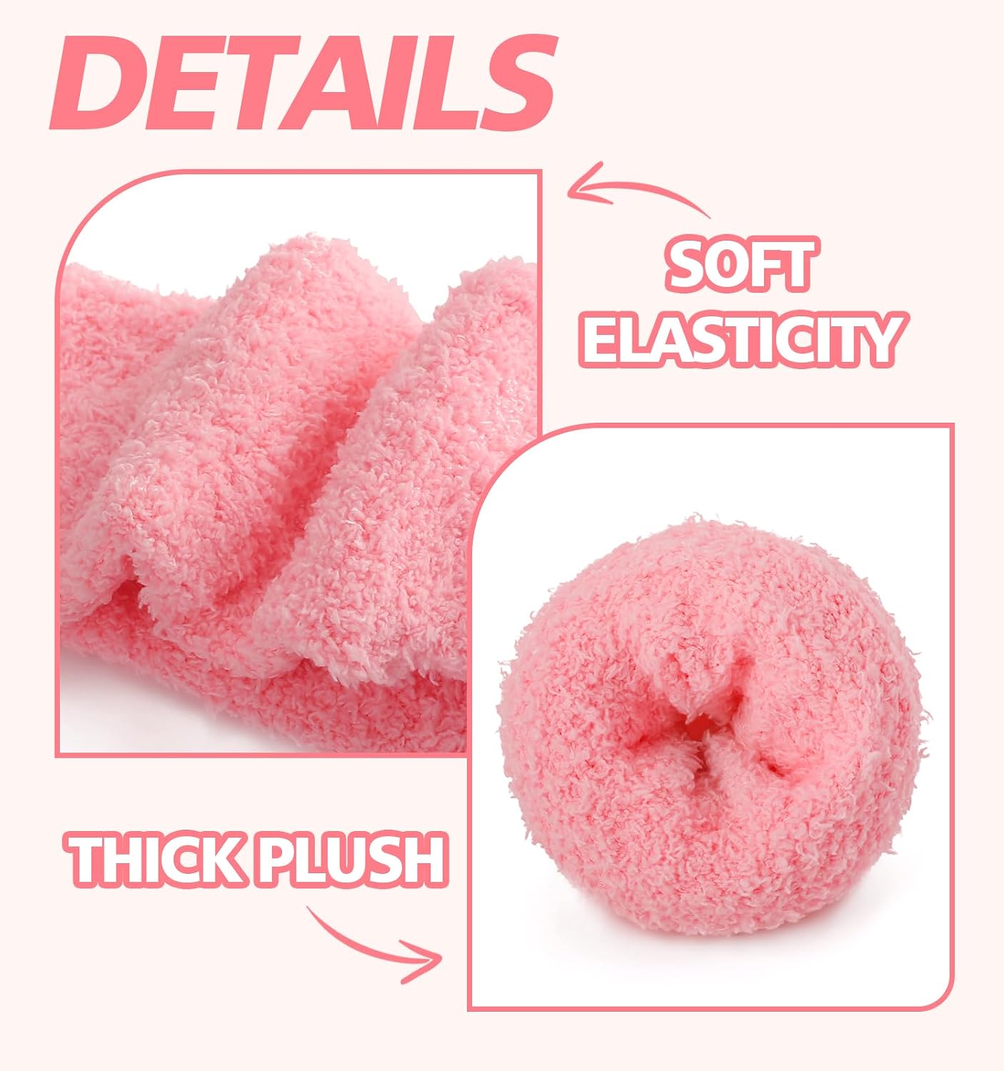 Slipper Socks for Women Men Grip Hospital Socks with Grips Fuzzy Non Slip Warm Womens Gifts