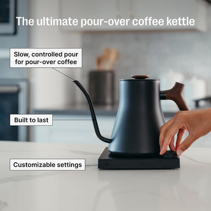 Fellow Stagg EKG Pro Gooseneck Electric Kettle, Brew Timer, 0.9 Liter