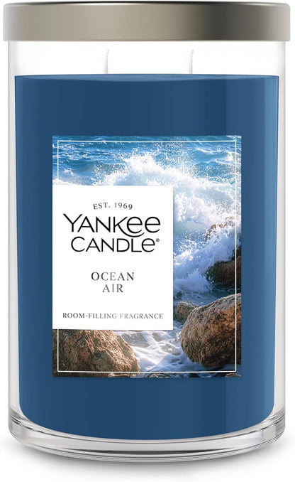 Yankee Candle Sage & Citrus, Scented Candle, 14.5oz 3-Wick Candle Jar with up to 40 Hours Burn Time, Giftable