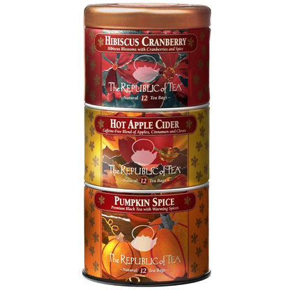The Republic of Tea Harvest Stackable Tea Sampler