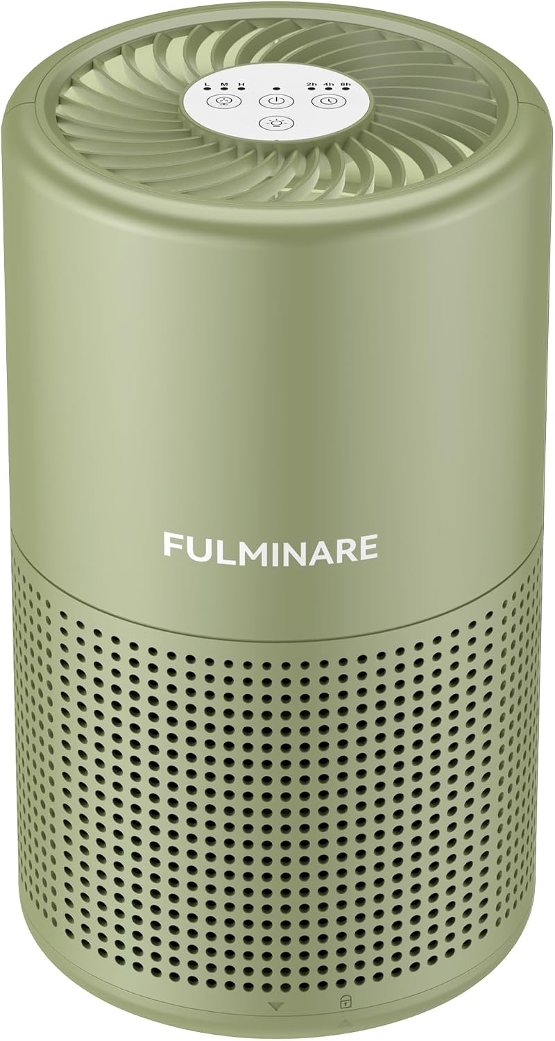 FULMINARE Air Purifiers for Home Bedroom H13 HEPA Air Filter